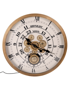 OROLOGIO PARETE 141955 METALLO 60CM CON LED