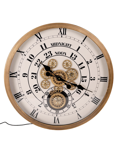 OROLOGIO PARETE 141955 METALLO 60CM CON LED