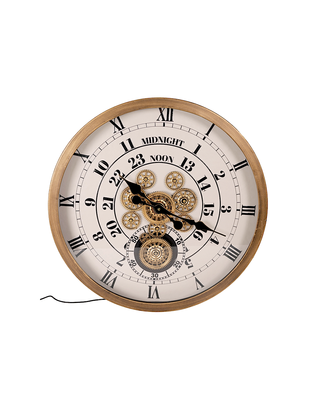 OROLOGIO PARETE 141955 METALLO 60CM CON LED