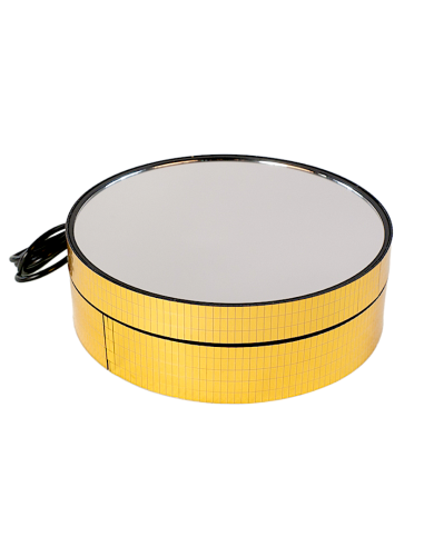 OGGETTISTICA: vendita online BASE GIREVOLE 140477 ORO 15CM CON SPECCHIO in offerta