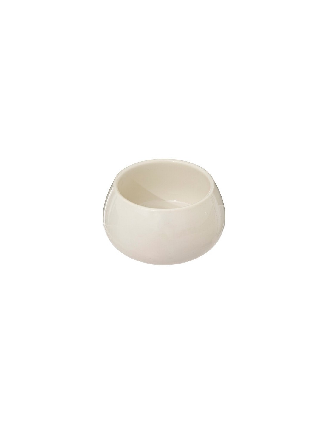Set aperitivo Nora 4 pezzi stoneware bianco caldo | shopincasa.it