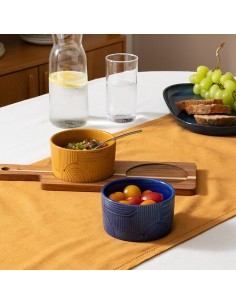 SET APERITIVO 196386 SOLEYA 2 CIOTOLE CON SUPPORTO LEGNO su Shop in...