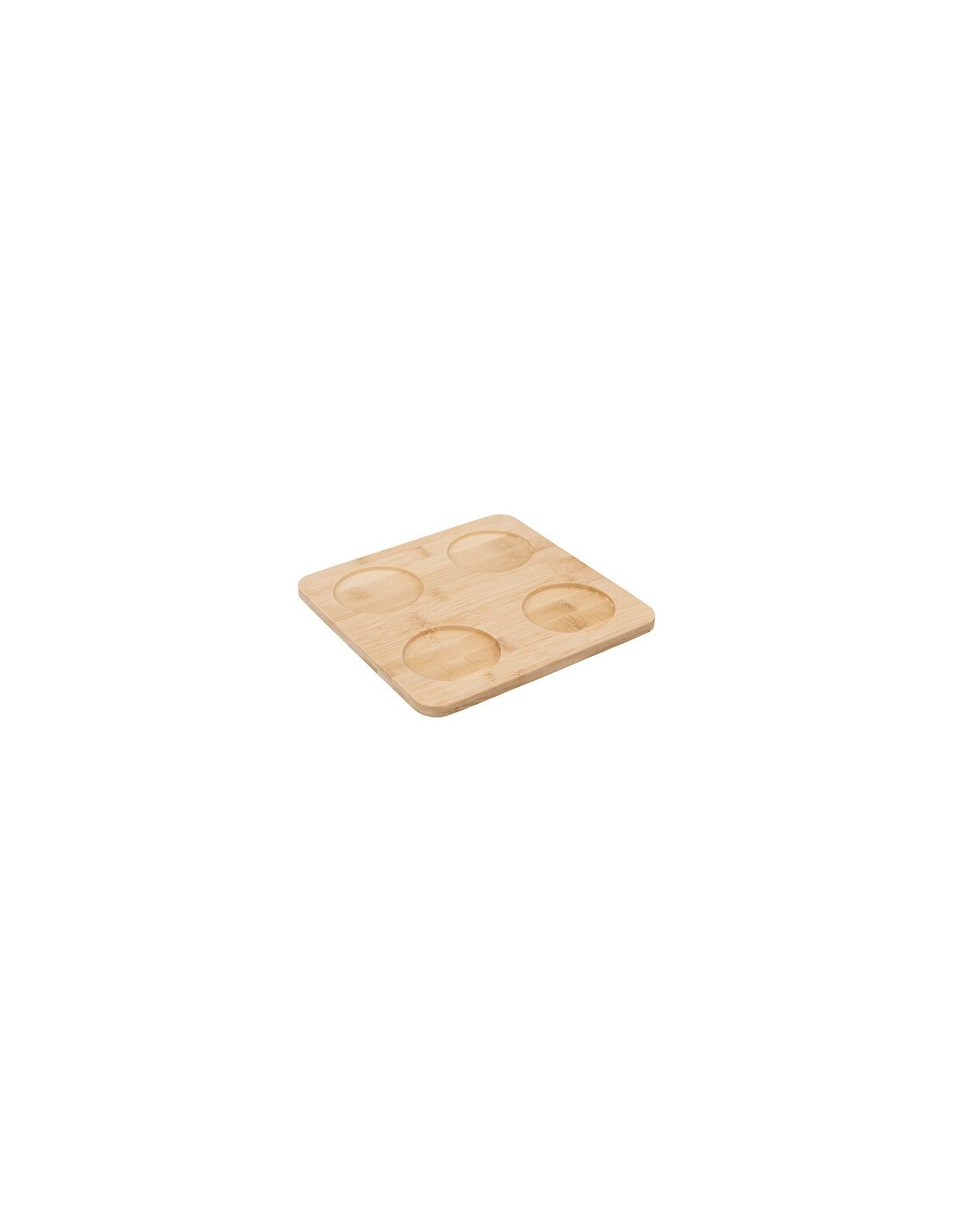 SET APERITIVO 196424 4 CIOTOLE CON SUPPORTO BAMBOO su Shop in Casa