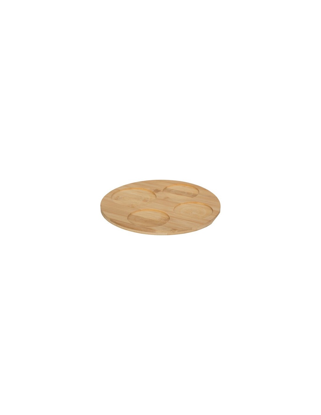 Set aperitivo Wavy Bliss 5 pezzi in bambù e ceramica | shopincasa.it