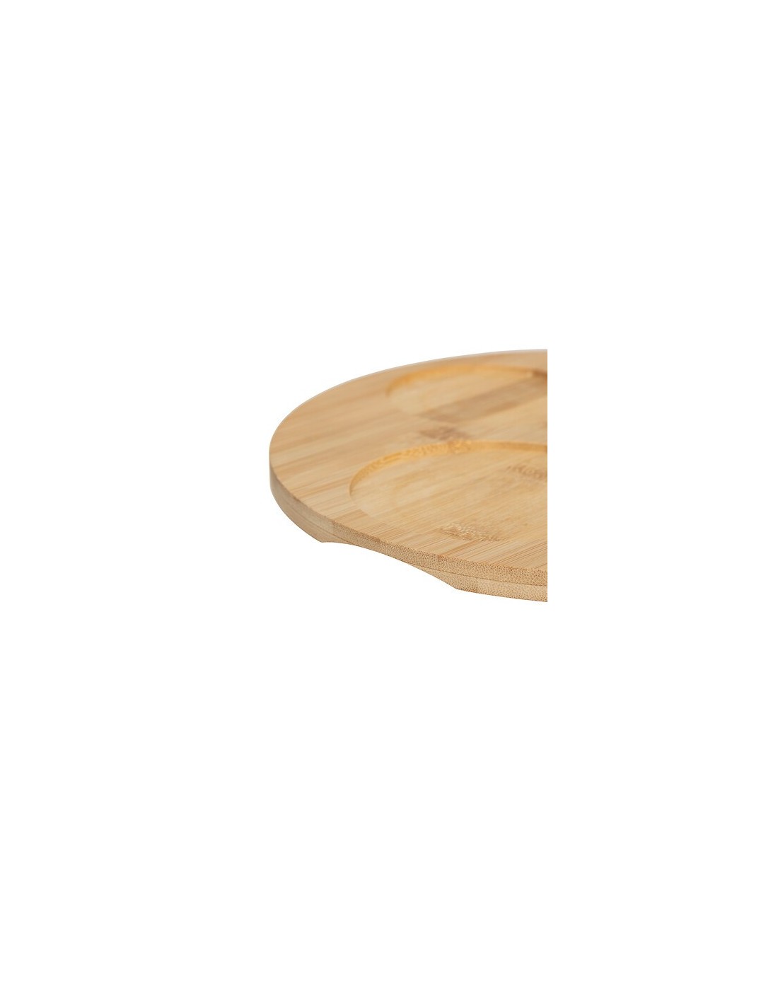 Set aperitivo Wavy Bliss 5 pezzi in bambù e ceramica | shopincasa.it