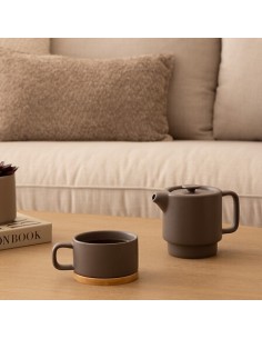 THEIERA 160724A NATURAL C/TAZZA TORTORA su Shop in Casa