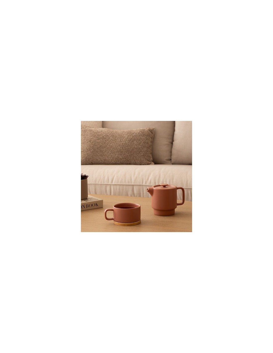 THEIERA 160724B NATURAL C/TAZZA TERRACOTTA su Shop in Casa
