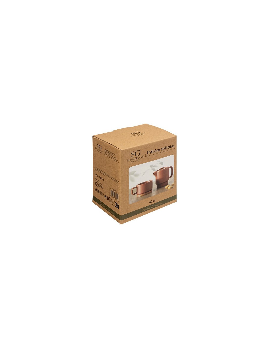 THEIERA 160724B NATURAL C/TAZZA TERRACOTTA su Shop in Casa