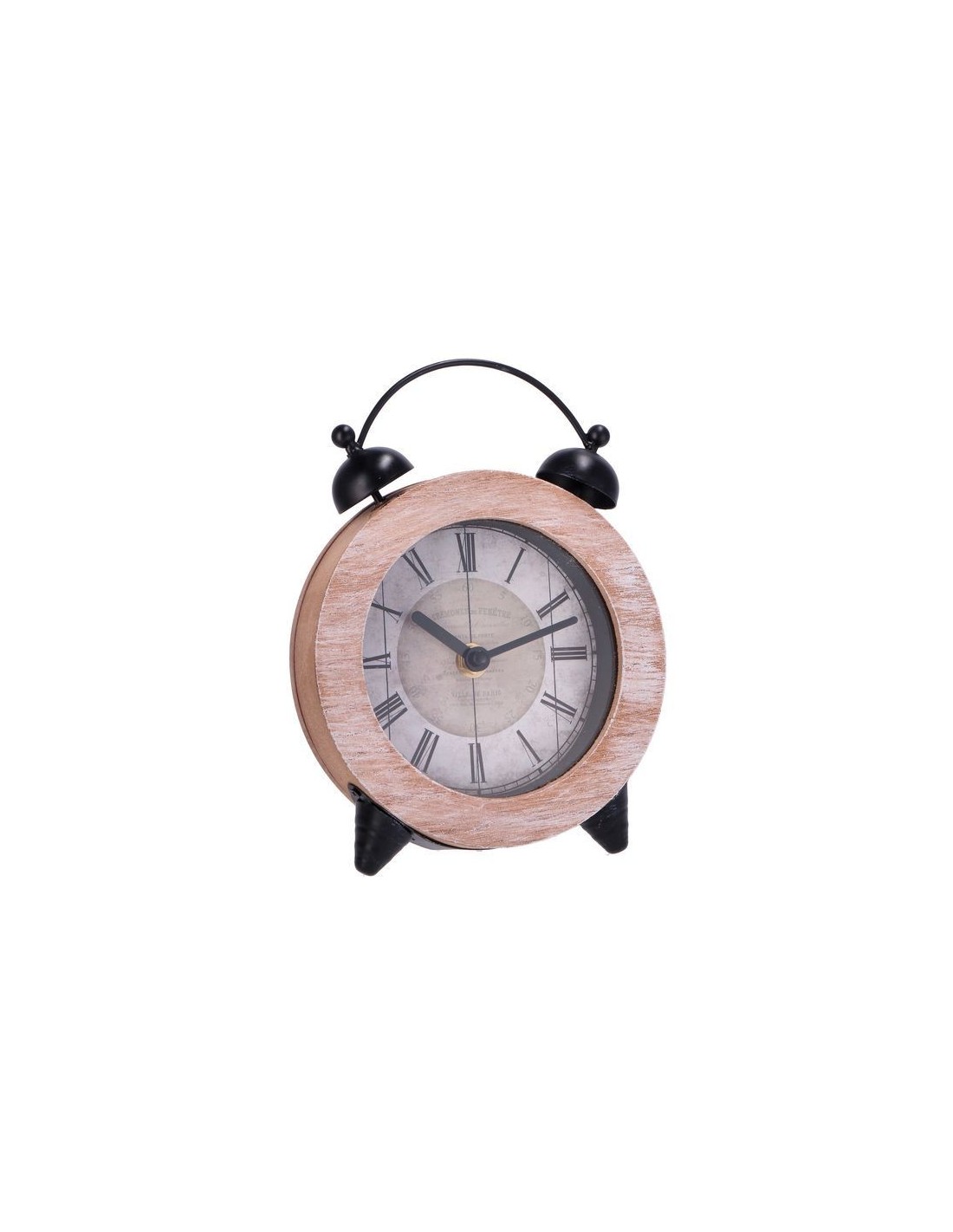 OROLOGIO SVEGLIA 83585 MDF 15X4X22CM ASSORTITO su Shop in Casa