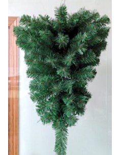ALBERI DI NATALE: vendita online Albero Grappolo 90x48cm di Natale con 135 Punte e Gancio, Albero Decorativo Verde da Appende...