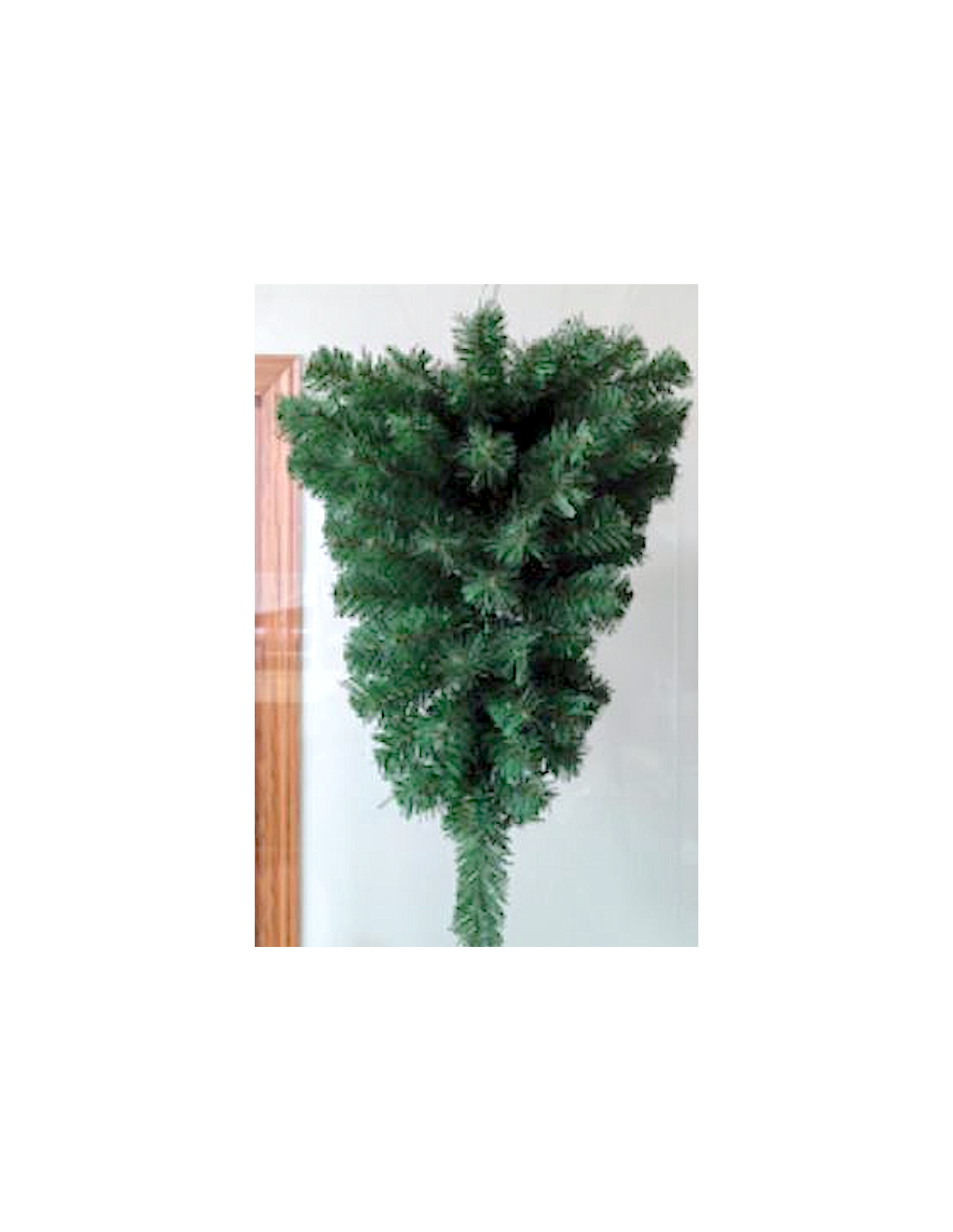 ALBERI DI NATALE: vendita online Albero Grappolo 90x48cm di Natale con 135 Punte e Gancio, Albero Decorativo Verde da Appende...