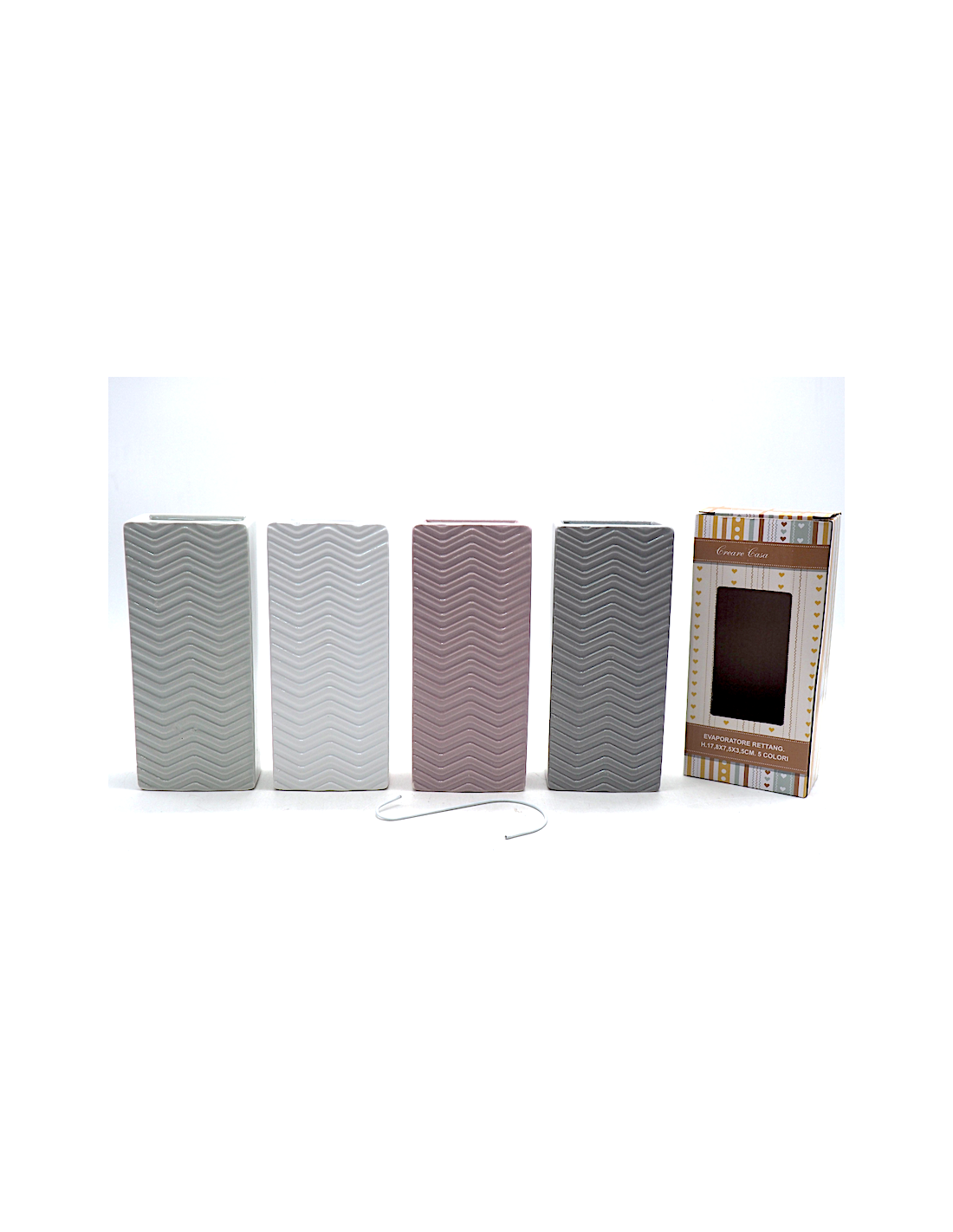 EVAPORATORI: vendita online Evaporatore Rettangolare Assortito 18x7x3cm Natalizio, Diffusore Decorativo per Oli Essenziali in...