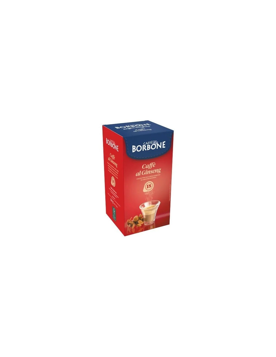 CAFFE': vendita online Caffè Borbone Ginseng – 18 Cialde ESE 44 mm in offerta