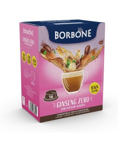 CAFFE': vendita online Caffè Borbone Ginseng Zero – 16 Capsule Compatibili Lavazza A Modo Mio in offerta