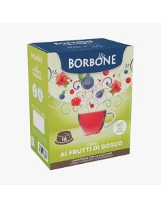 CAFFE': vendita online Caffè Borbone Tisana Frutti di Bosco – 16 Capsule Compatibili Lavazza A Modo Mio in offerta