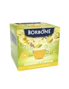 CAFFE': vendita online Tisana Zenzero e Limone – 18 Cialde ESE 44 mm Borbone in offerta