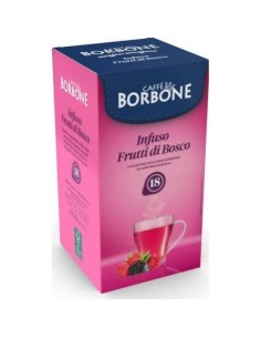 CAFFE': vendita online Borbone Infuso Frutti di Bosco – 18 Cialde ESE 44 mm in offerta