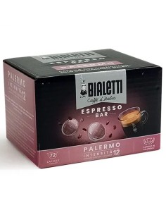 CAFFE': vendita online Bialetti Caffè d'Italia Palermo – Box 72 Capsule in offerta