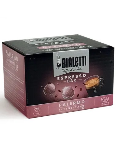 CAFFE': vendita online Bialetti Caffè d'Italia Palermo – Box 72 Capsule in offerta