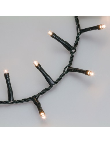 LUCI DI NATALE: vendita online Catena di Natale MiniCluster ø6cm NTL 9,1m, 432 LED Bianco Caldo, 8 Giochi di Luce, Timer 8h, ...