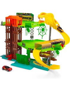 GIOCHI BOY: vendita online JUNGLE GARAGE, AUTO IN METALLO, 3 LIVELLI CON ASCENSORE E TUNNEL, PER BAMBINI DAI 3 ANNI in offerta
