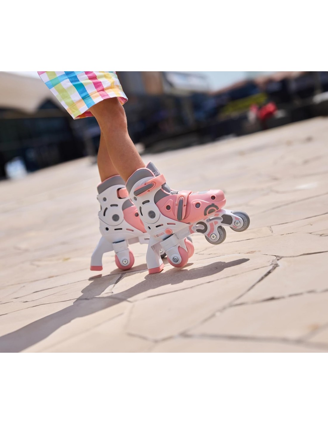 SPORT: vendita online PATTINI DA APPRENDIMENTO ROSA 2IN1 TAGLIA 26-29 in offerta