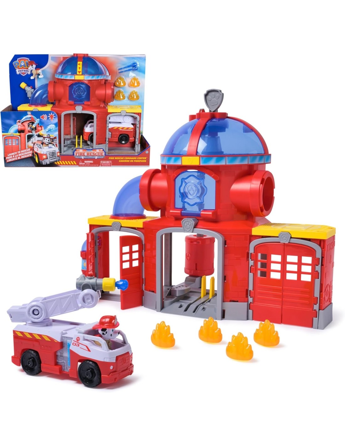 GIOCATTOLO PUBBLICIZZATO: vendita online PAW PATROL CASERMA DEI POMPIERI in offerta