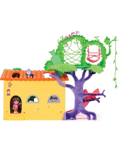 GIOCATTOLO PUBBLICIZZATO: vendita online DORA PLAYSET CASA NELLA FORESTA in offerta