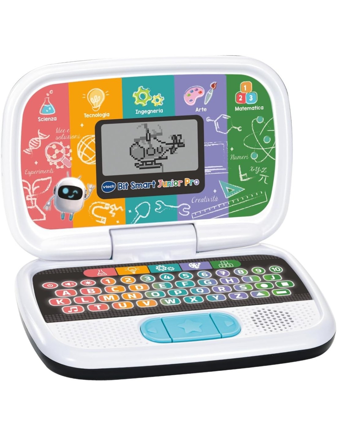 PRESCOLARI: vendita online BIT SMART JUNIOR PRO, COMPUTER EDUCATIVO S.T.E.A.M., SCHERMO LCD, 3-7 ANNI in offerta