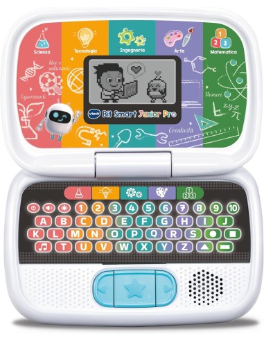 PRESCOLARI: vendita online BIT SMART JUNIOR PRO, COMPUTER EDUCATIVO S.T.E.A.M., SCHERMO LCD, 3-7 ANNI in offerta