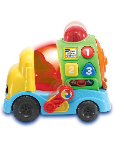 INFANZIA: vendita online MAX MIXA COLORI, CAMIONCINO PARLANTE, 5 MELODIE, RICONOSCE E MIXA COLORI, 12-36 MESI in offerta