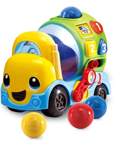 INFANZIA: vendita online MAX MIXA COLORI, CAMIONCINO PARLANTE, 5 MELODIE, RICONOSCE E MIXA COLORI, 12-36 MESI in offerta