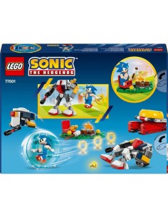 GIOCATTOLO PUBBLICIZZATO: vendita online LEGO SONIC, DUELLO AL FALÒ DI SONIC, GIOCHI D’AVVENTURA CON PERSONAGGI E ROBOT, 7+ A...