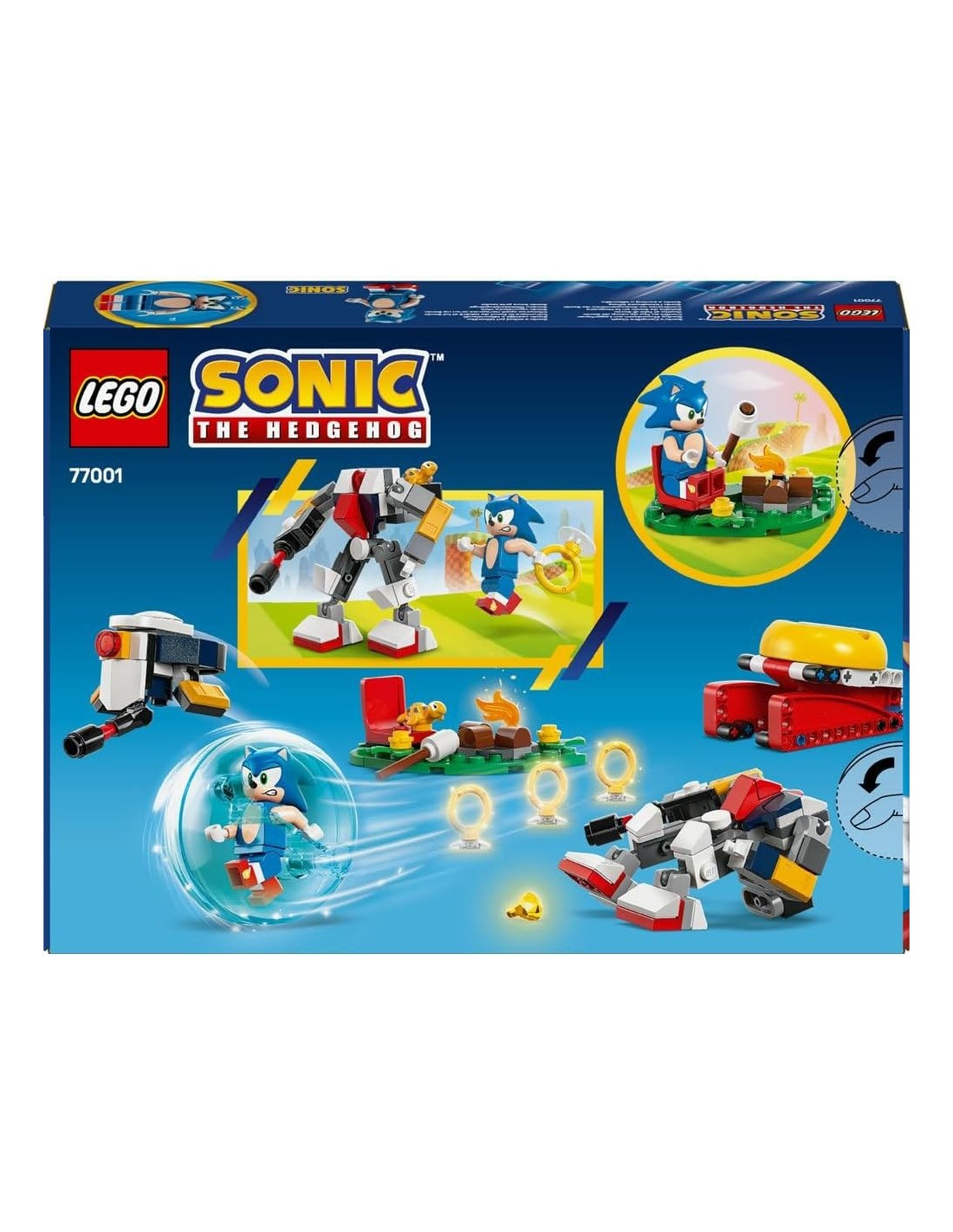 GIOCATTOLO PUBBLICIZZATO: vendita online LEGO SONIC, DUELLO AL FALÒ DI SONIC, GIOCHI D’AVVENTURA CON PERSONAGGI E ROBOT, 7+ A...