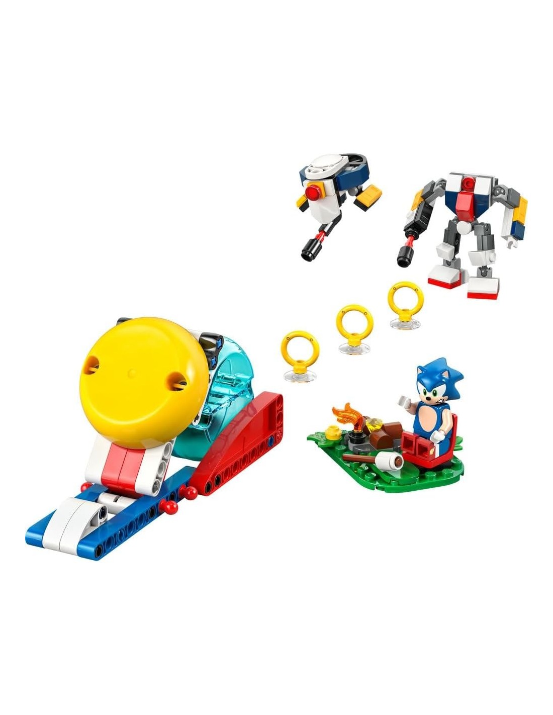 GIOCATTOLO PUBBLICIZZATO: vendita online LEGO SONIC, DUELLO AL FALÒ DI SONIC, GIOCHI D’AVVENTURA CON PERSONAGGI E ROBOT, 7+ A...