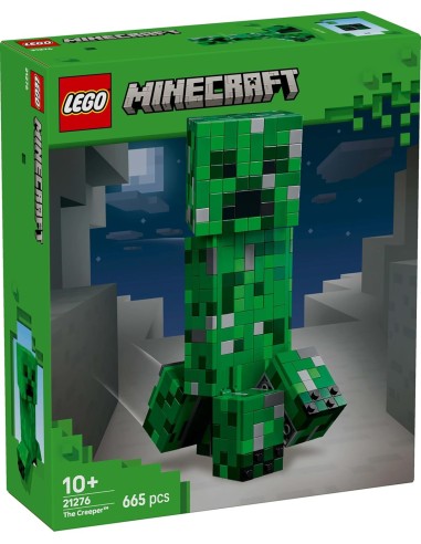 GIOCATTOLO PUBBLICIZZATO: vendita online LEGO MINECRAFT, CREEPER, ACTION FIGURE MOB SNODABILE CON SCOMPARTO SEGRETO, 10+ ANNI...
