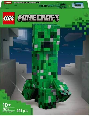 GIOCATTOLO PUBBLICIZZATO: vendita online LEGO MINECRAFT, CREEPER, ACTION FIGURE MOB SNODABILE CON SCOMPARTO SEGRETO, 10+ ANNI...