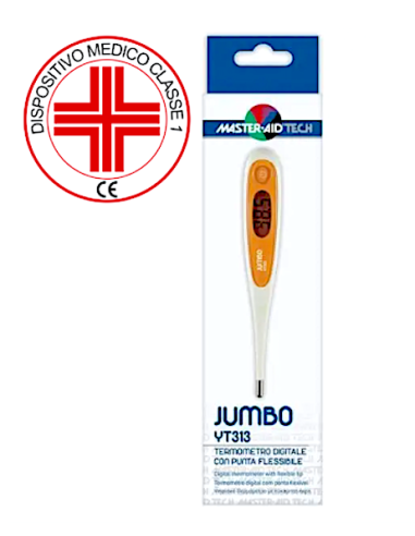Master-Aid Tech Termo Jumbo – Termometro Digitale Punta Flessibile | shopincasa.it