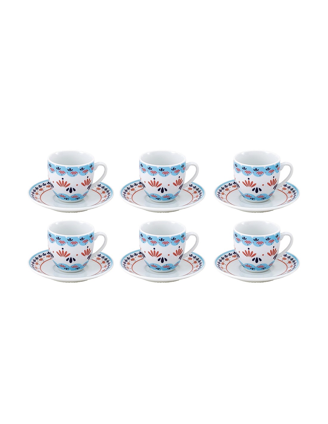 GRACE4 SET 6TZ CAFFE 25555 CON PIATTINO