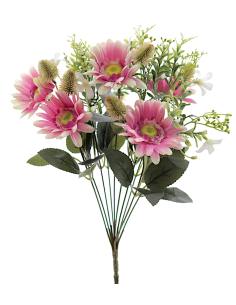 MAZZO 8798-06 GERBERE MALVA CON BOCCIOLI