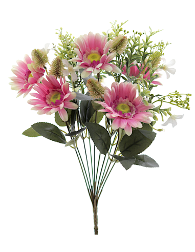 MAZZO 8798-06 GERBERE MALVA CON BOCCIOLI