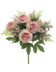 MAZZO 9207-12 ROSE ROSA CON BOCCIOLI