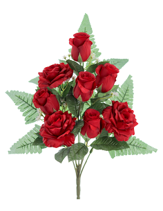 MAZZO 8705-08 ROSE ROSSE CON BOCCIOLI
