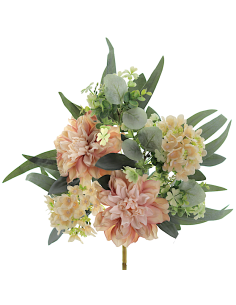 MAZZO 5541-51 DALIE/ORTENSIE PESCA CON BOCCIOLI