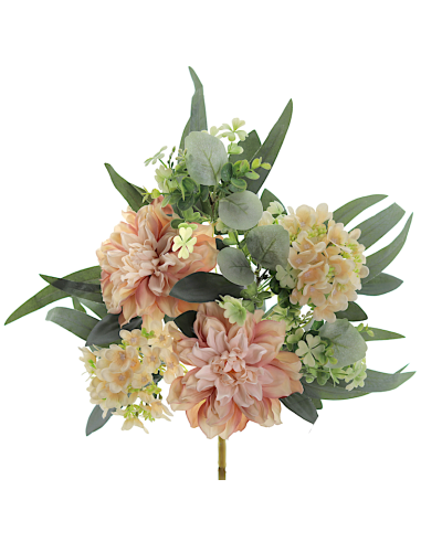 MAZZO 5541-51 DALIE/ORTENSIE PESCA CON BOCCIOLI