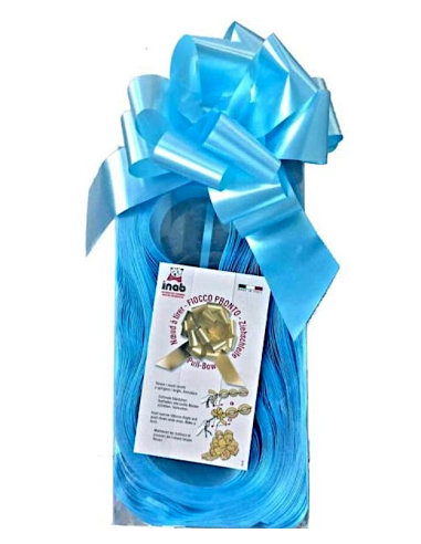 CONF 30 NASTRO FIOCCO VELOX CELESTE