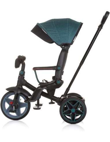 BICI - PRIMI PASSI - AUTO: vendita online TRICICLO, CHIPOLINO DERBY TEAL 2 IN 1, OTTANIO, 18 MESI, 80X50X105 CM in offerta