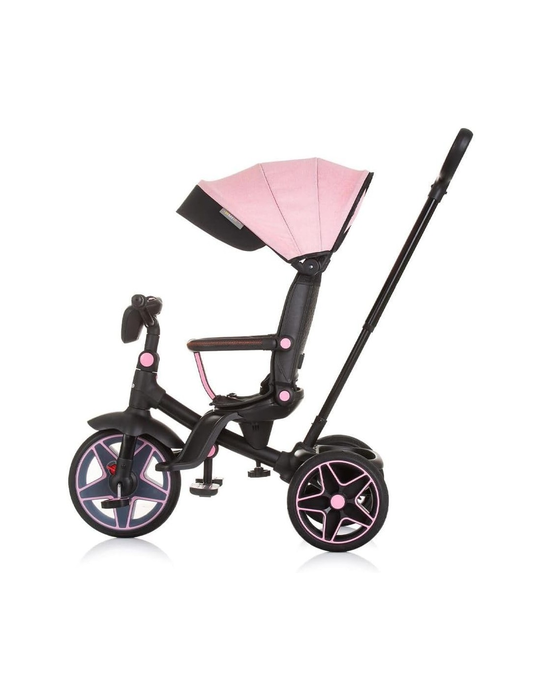 BICI - PRIMI PASSI - AUTO: vendita online TRICICLO, CHIPOLINO DERBY, FLAMINGO, 2 IN 1, 18 MESI, 80X50X105 CM in offerta