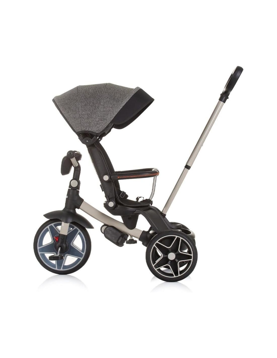 BICI - PRIMI PASSI - AUTO: vendita online TRICICLO, CHIPOLINO DERBY, MACADAMIA, 2 IN 1, 80X50X105 CM in offerta