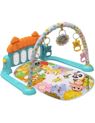 INFANZIA: vendita online PALESTRINA, ZOO PARTY, BLU, CON PIANO, GIOCO 3 IN 1 in offerta